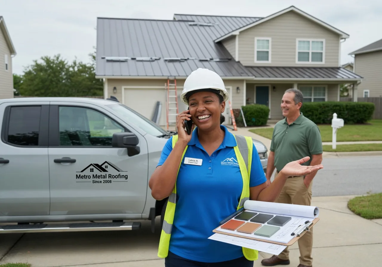 Storm Damage Metal Roof Repair in Magnolia, KY